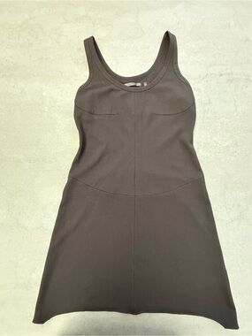 Like New Helmut Lang Black Sleeveless Tank Dress